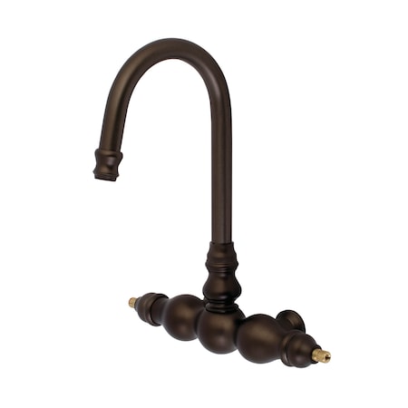 Aqua Vintage Vintage Tub Faucet Body W/out Handle, Oil Rubbed Bronze AET300-5